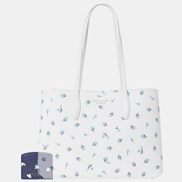 KATE SPADE PAPER BOATS CARDHOLDER IN SQUID INK - Picture 8 of 9